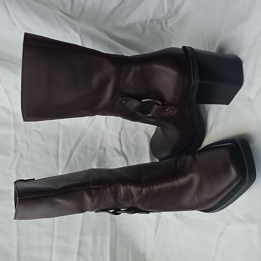MIA Leather Ankle Boots